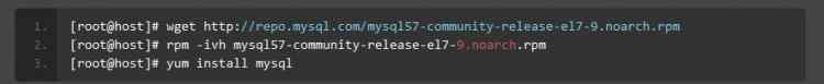 Centos安裝MySQL客戶端