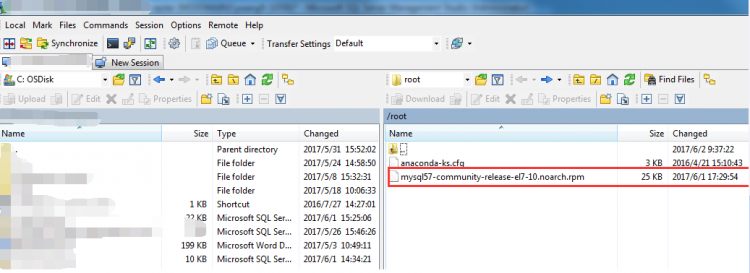Mysql應用Linux下MySQL5.7.18 yum方式從卸載到安裝過程圖解