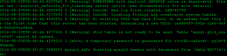 MYSQL教程Centos6.5編譯安裝mysql 5.7.14詳細(xì)教程