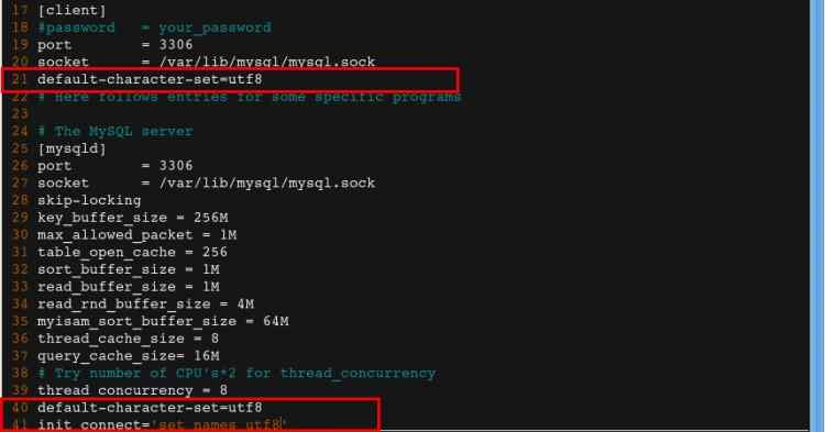 Mysql學習Linux下修改MySQL編碼的方法