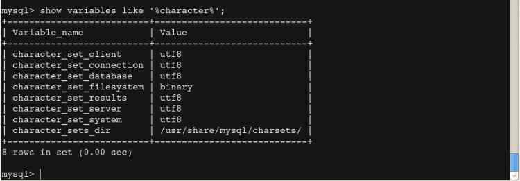 Mysql學習Linux下修改MySQL編碼的方法