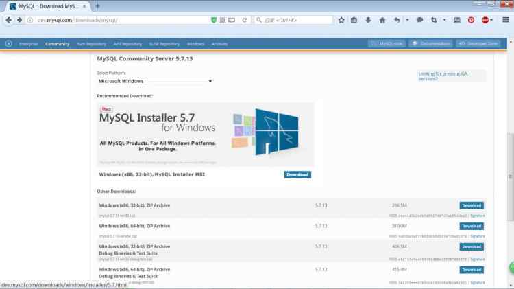 Mysql實例mysql 5.7.13 解壓縮版（免安裝）安裝配置教程