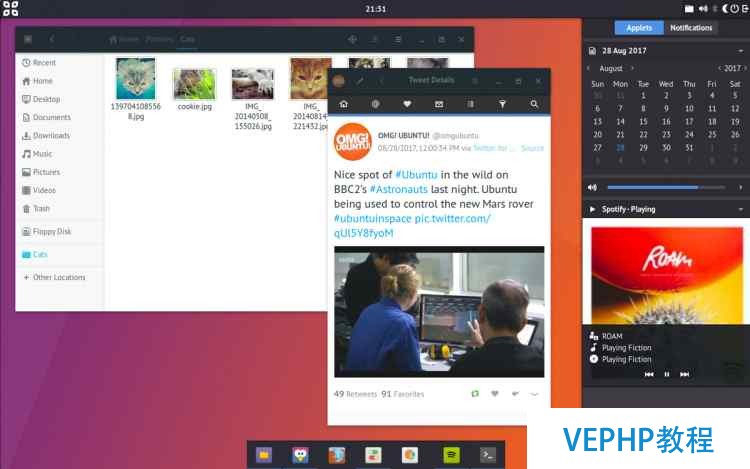 LINUX學習：Ubuntu 16.04 LTS安裝Budgie Desktop 10.4