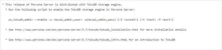 MySQL_第三方數(shù)據(jù)庫(kù)引擎 tokudb