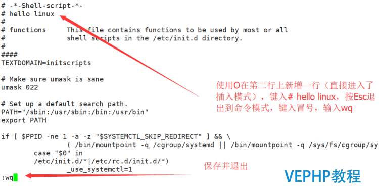 LINUX入門：Vim編輯器使用教程