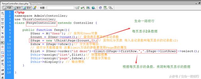 國(guó)產(chǎn)PHP框架之ThinkPHP各模塊開發(fā)系列十六,分頁(yè)顯示