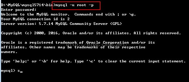 Mysql實例mysql5.7.14解壓版的安裝圖文教程