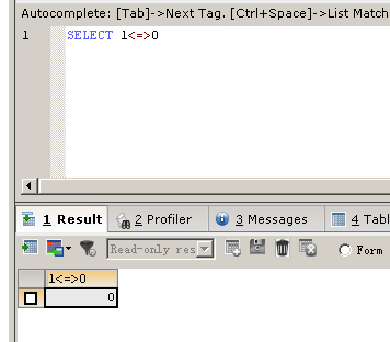 Mysql應(yīng)用與MSSQL對比學(xué)習(xí)MYSQL的心得（五）--運算符
