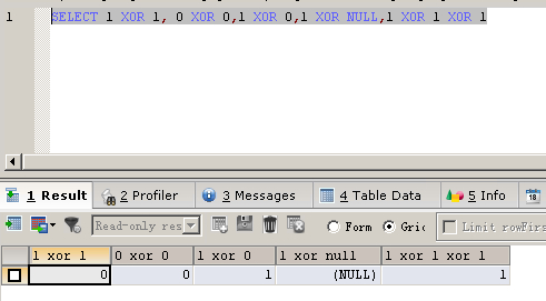 Mysql應(yīng)用與MSSQL對比學(xué)習(xí)MYSQL的心得（五）--運算符