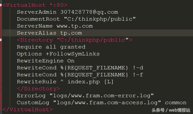 教你5分鐘學會ThinkPHP框架的開發環境搭建