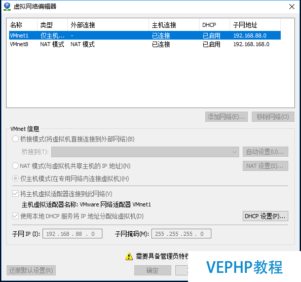 LINUX入門：在VMware中設置CentOS7的網絡