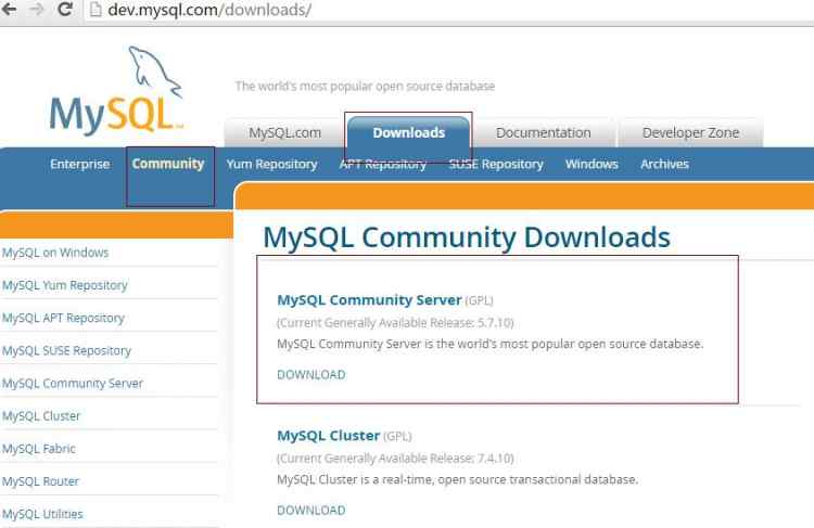Mysql入門mysql 5.7.10 winx64安裝配置方法圖文教程(win10)