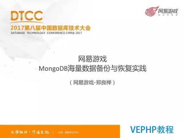 網易游戲MongoDB數據備份與恢復實踐