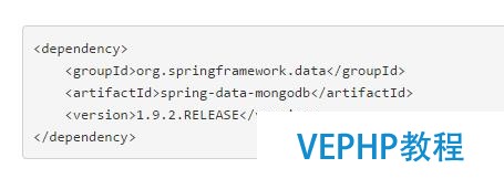 spring data mongodb第一課