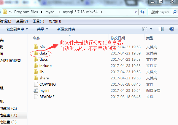 Mysql學習解決Win7 x64安裝解壓版mysql 5.7.18 winx64出現服務無法啟動問題