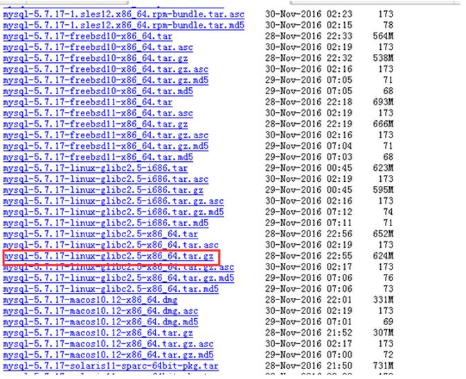 MYSQL數(shù)據(jù)庫Linux虛擬機(jī)下mysql 5.7安裝配置方法圖文教程