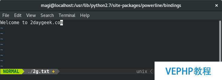 LINUX入門：Powerline：Vim 和 Bash 中的一個強大狀態欄插件
