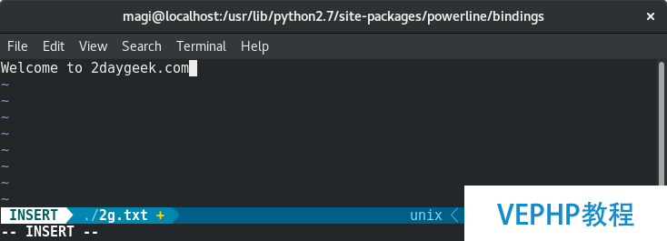 LINUX入門：Powerline：Vim 和 Bash 中的一個強大狀態欄插件