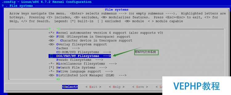 LINUX教程：Red Hat Enterprise Linux 7.2 編譯安裝新內核支持NTFS文件系統