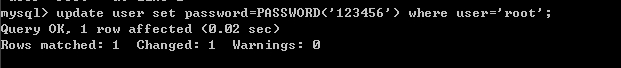 Mysql入門dos或wamp下修改mysql密碼的具體方法