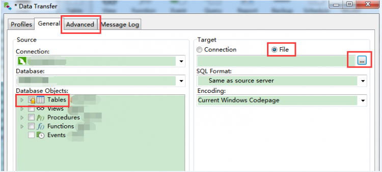 Mysql實例Navicat for MySQL導(dǎo)出表結(jié)構(gòu)腳本的簡單方法