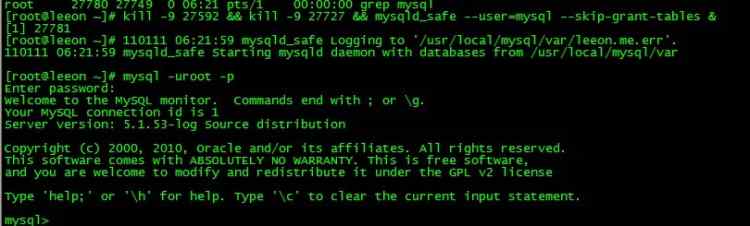 Mysql應用MySQL密碼正確卻無法本地登錄的解決方法