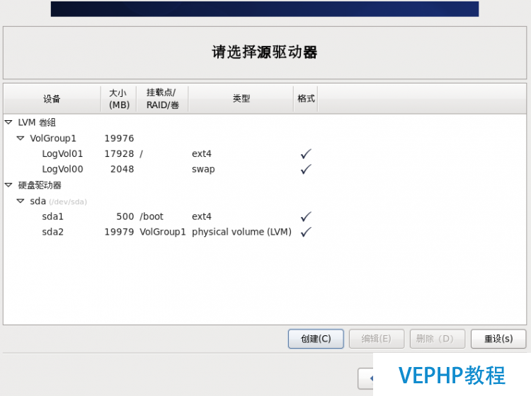 LINUX實操：CentOS6.9創(chuàng)建LVM及擴容