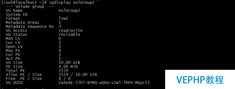 LINUX實操：CentOS6.9創(chuàng)建LVM及擴容