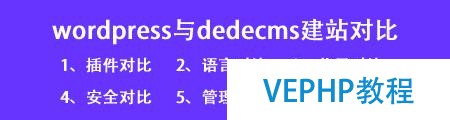 wordpress與dedecms建站那個更有優勢