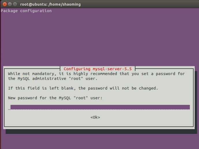 Mysql實(shí)例Ubuntu 14.04下安裝MySQL