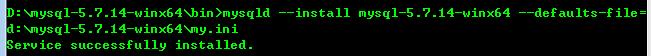 MYSQL教程mysql 5.7.14 下載安裝配置方法圖文教程