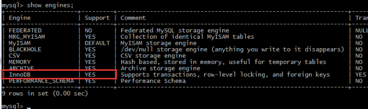 Mysql入門mysql執行sql文件報錯Error: Unknown storage engine‘InnoDB’的解決方法
