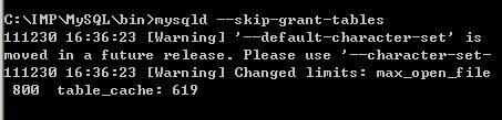 Mysql實例MySQL忘記密碼恢復密碼的實現方法