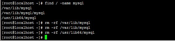 MYSQL教程Linux下徹底卸載mysql詳解