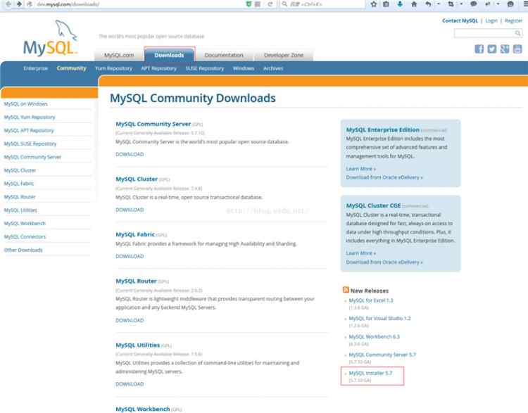 MYSQL數據庫mysql 5.7.10 安裝配置方法圖文教程