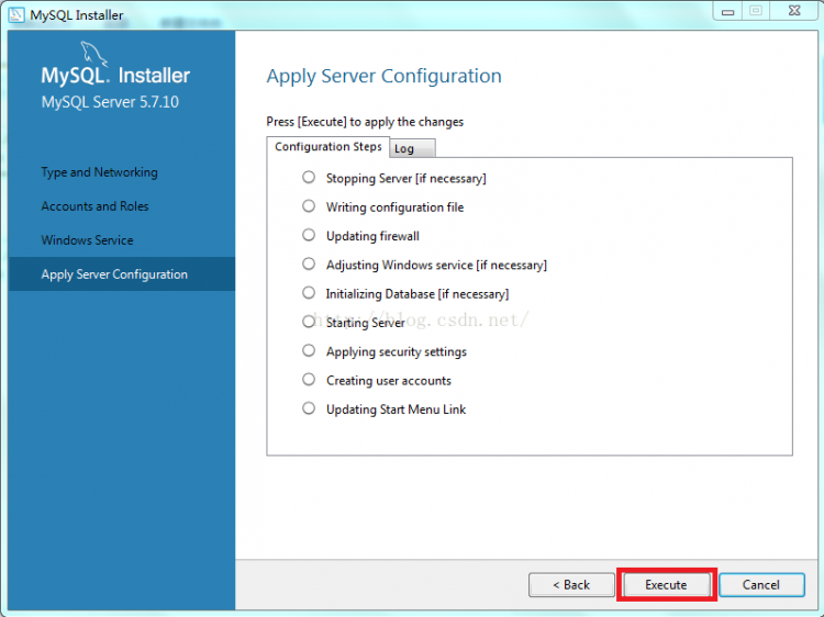 MYSQL數據庫mysql 5.7.10 安裝配置方法圖文教程