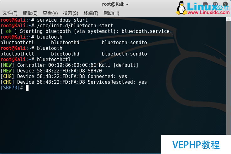 LINUX實(shí)操：Kali Linux安裝驅(qū)動(dòng)并使用Blueman連接藍(lán)牙耳機(jī)