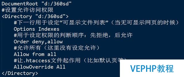 apache虛擬主機以及多站點配置