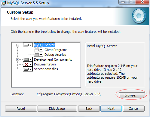 Mysql必讀mysql 5.5 安裝配置圖文教程