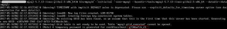 MYSQL教程VMWare linux mysql 5.7.13安裝配置教程