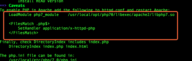 MYSQL數據庫macOS Sierra安裝Apache2.4+PHP7.0+MySQL5.7.16