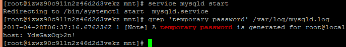 Mysql學(xué)習(xí)Centos7.3下mysql5.7.18安裝并修改初始密碼的方法