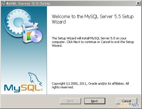 Mysql應用Windows下安裝MySQL5.5.19圖文教程