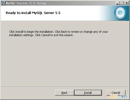 Mysql應用Windows下安裝MySQL5.5.19圖文教程