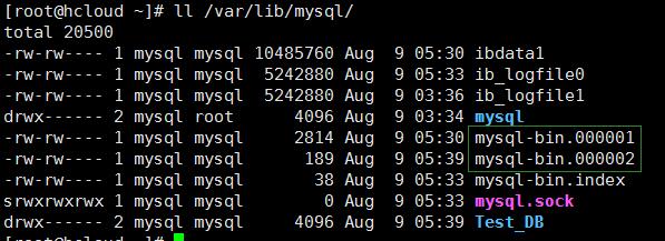 Mysql入門Linux上通過binlog文件恢復mysql數據庫詳細步驟