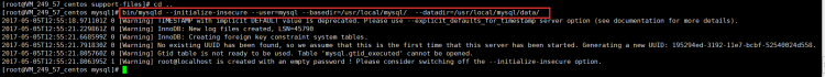 Mysql入門Linux下MySQL5.7.18二進制包安裝教程（無默認配置文件my_default.cnf）