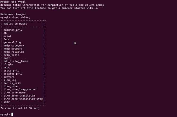 Mysql應用Ubuntu下mysql安裝和操作圖文教程
