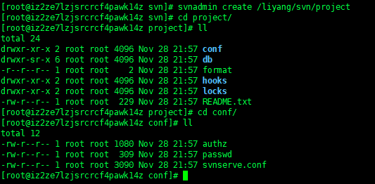 WINDOW+TortoiseSVN+LINUX CENTOS 6+SVN服務器端安裝